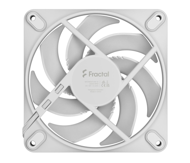 Fractal Design Momentum 12 White 120mm - 1345451 - zdjęcie 4